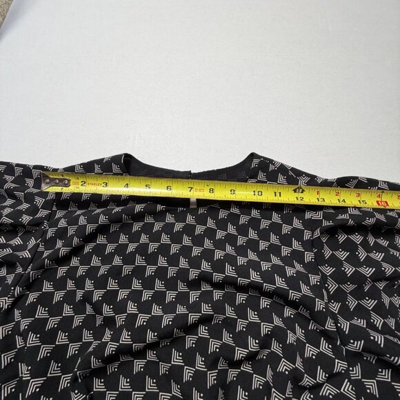 Joie Ansell Flutter Sleeve Geometric Print Blouse - Size S - Picture 3 of 6